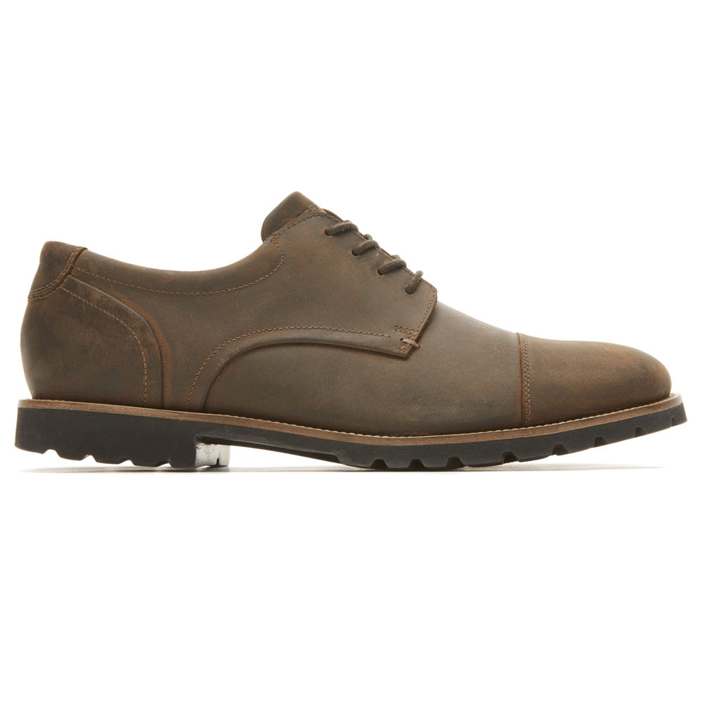 Rockport Oxfords For Mens Brown - Modern Break Captoe - TU3469821